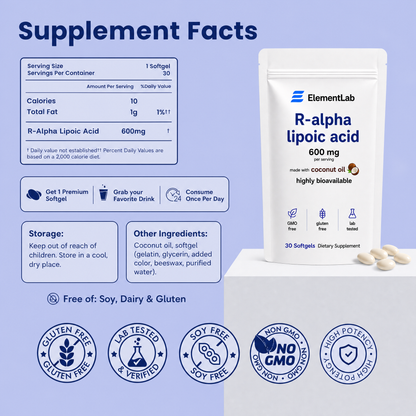 ElementLab™ R-Alpha Lipoic Acid
