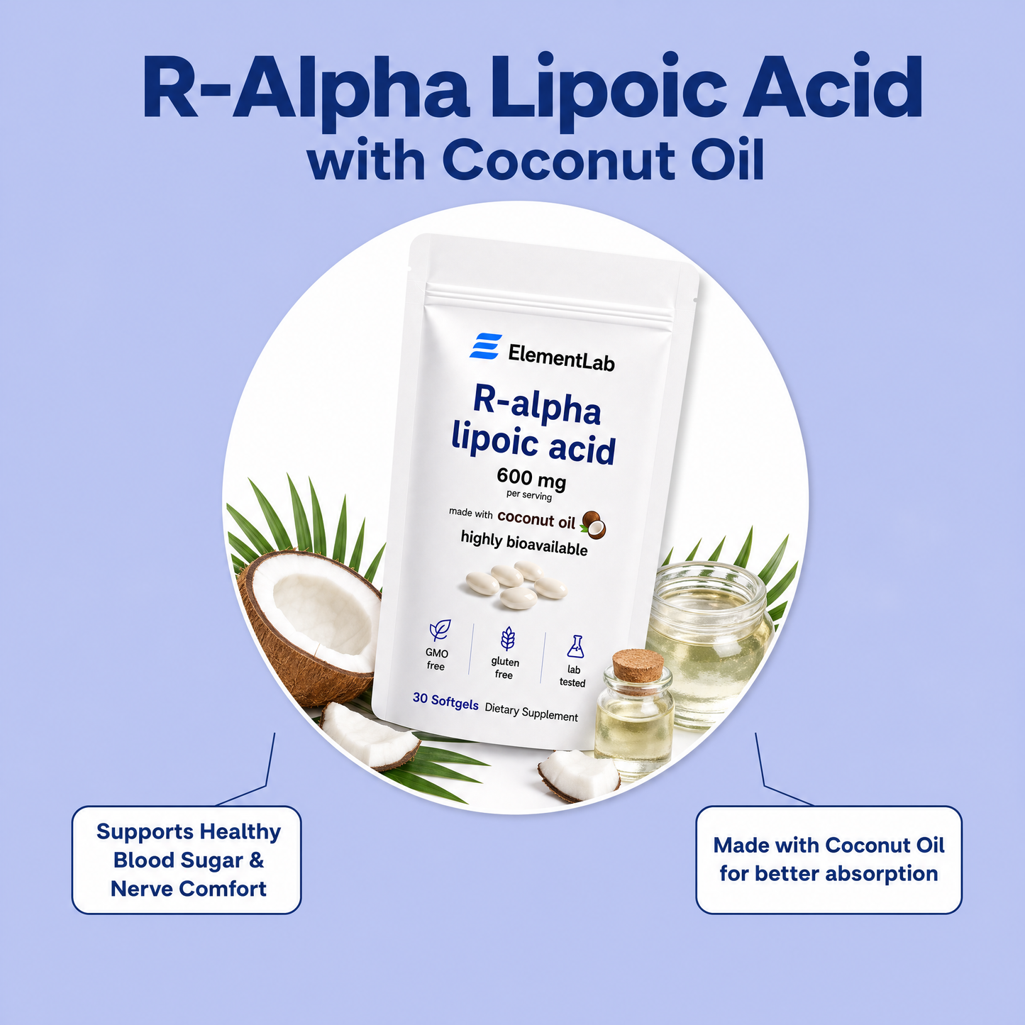 ElementLab™ R-Alpha Lipoic Acid